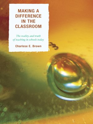 cover image of Making a Difference in the Classroom